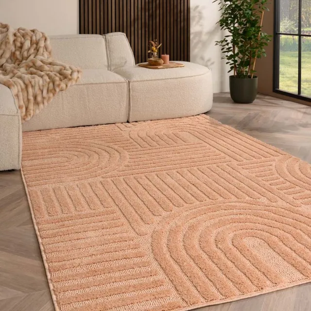 TrueWeave Scandinavisch vloerkleed - Aven zalmroze