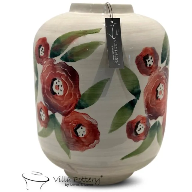 Villa Pottery Louise vaas 19 x 25 rood