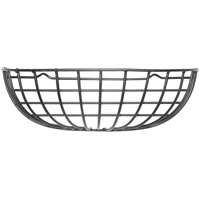 Esschert Design wandmand zwart voor planten zware kwaliteit ijzer