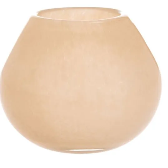 OYOY kandelaar glas Beige