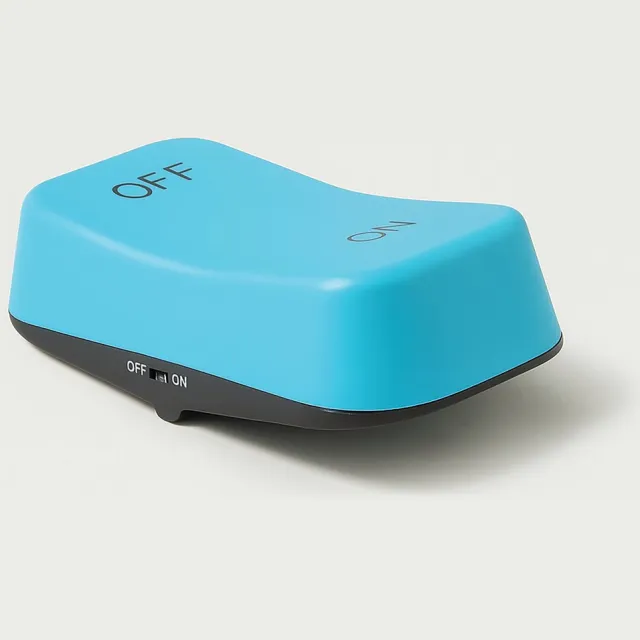 St. Helens Home & Garden Led Nachtlampje - On / Off Knop - Werkt op batterijen Blauw