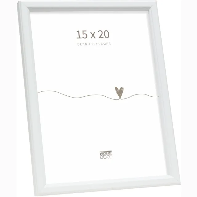 Deknudt Frames fotolijst S236K1 - wit hout - voor foto: 15x20 cm