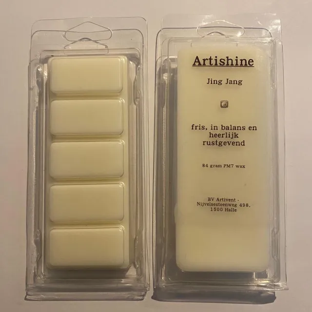 ArtiShine Waxmelts - Jing Jang (5melts - 84 gr !) wit