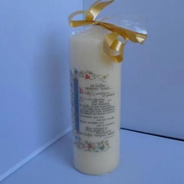 Bouwman Stompkaars De Liefde vergaat nooit beige
