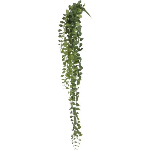 maxifleur Kunstplanten Rotundifolia Kunst Hangvaren 110CM Groen