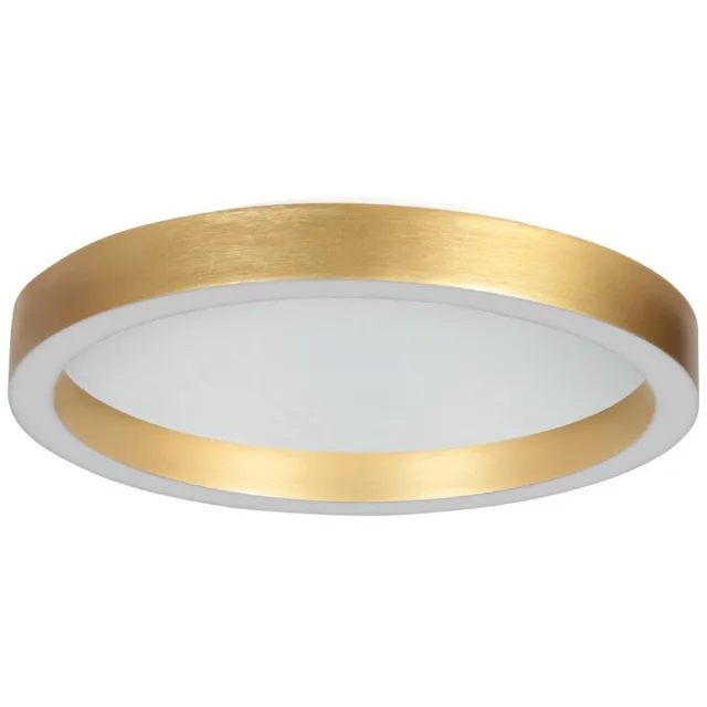 Steinhauer Goudkleurige Plafondlamp Ringlux 4134GO Ø30CM 2000 Lumen Dimbaar Moderne Stijl Steinhauer