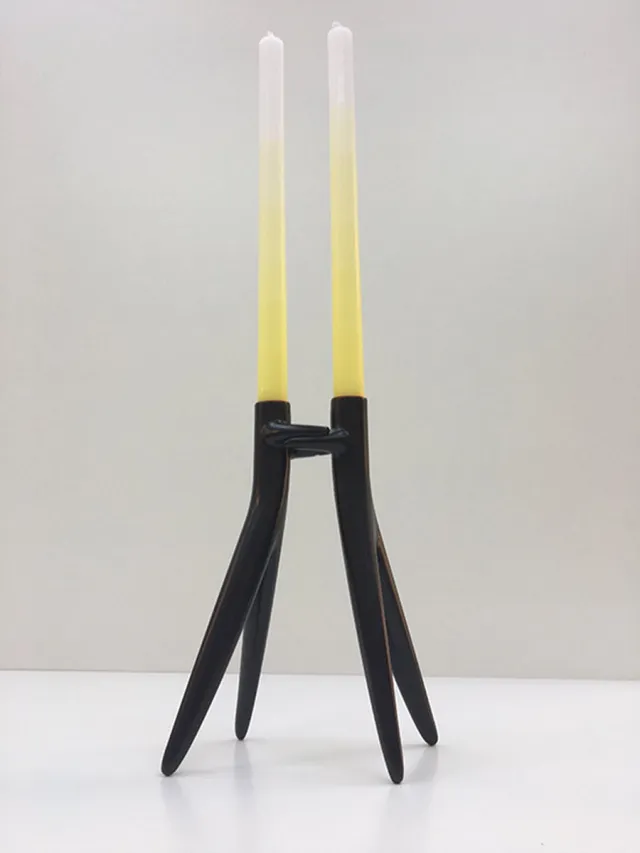 Kartell Kandelaar Abbracciaio - Zwart
