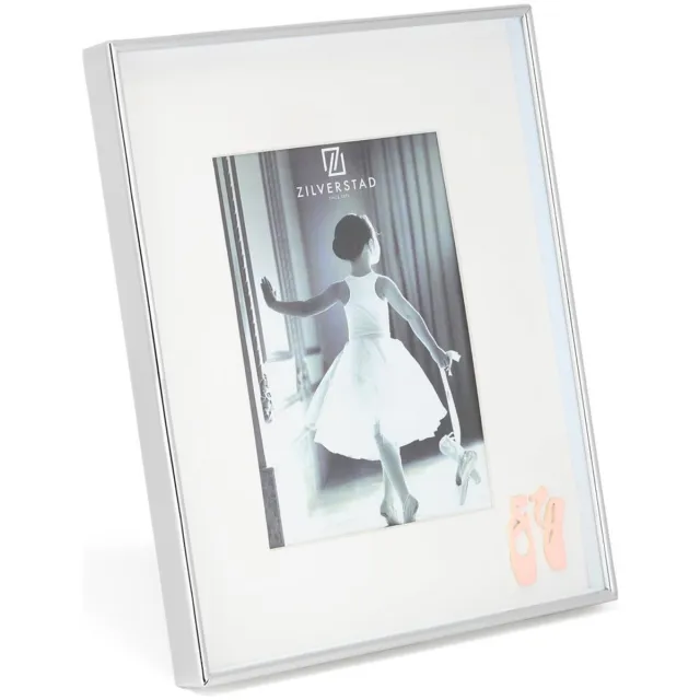 Zilverstad Fotolijst Ballerina 10x15 cm verzilverd