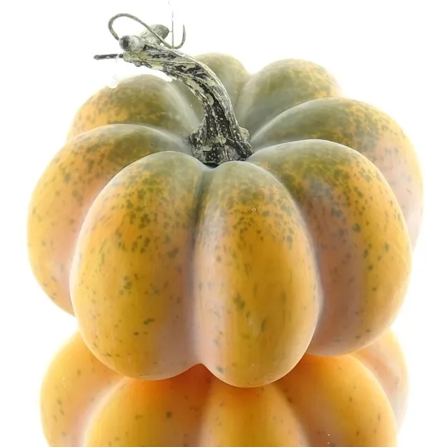 Gasper ribpompoen oranje Ø 15 cm - kunstbloemen