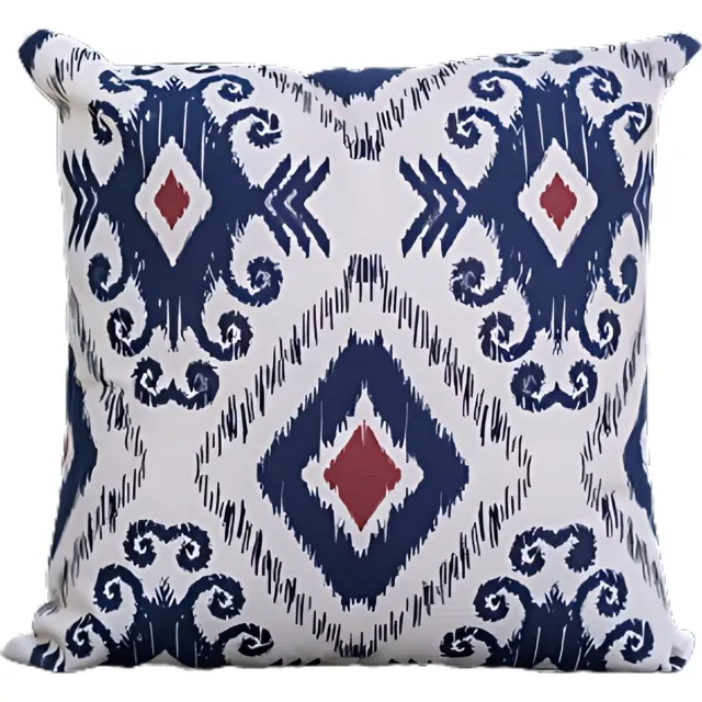 Urbane Hide Kussens woonkamer | kussenhoes 45x45cm | kussensloop | sierkussens | cushion cover | katoen | Cotton Canvas digital print wit