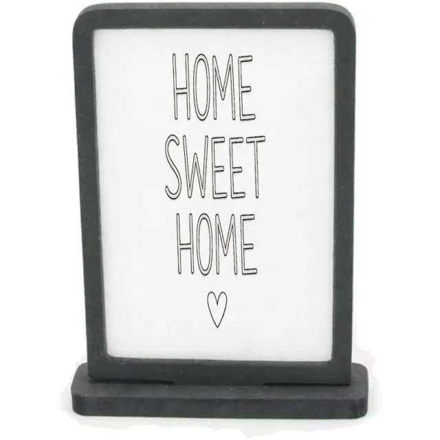 Mr Cadeautjes Houten fotolijst rechthoek met MDF inleg - design Minimalistische tekstposter met een warme, gezinsgerichte bo | cadeau Wit