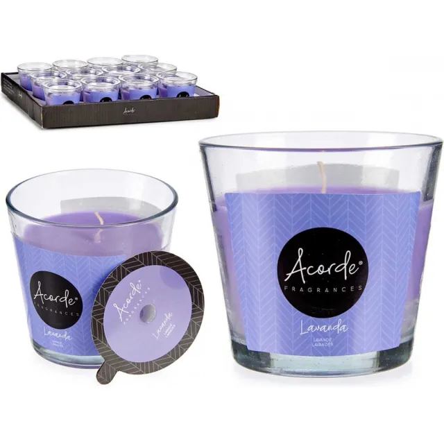 Acorde oceaan glazen pot kaars Blauw