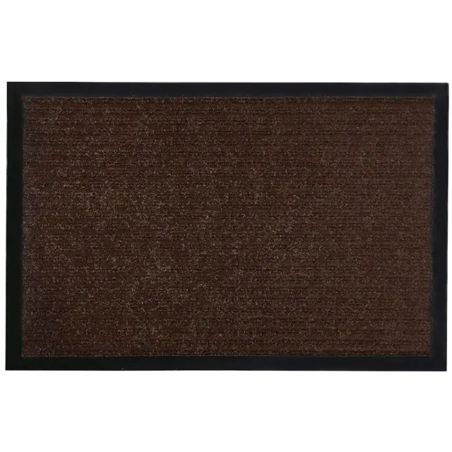 Instal-Mazo Deurmat Clin2 90x150 cm - Antislip, Bruin PVC/Polypropyleen