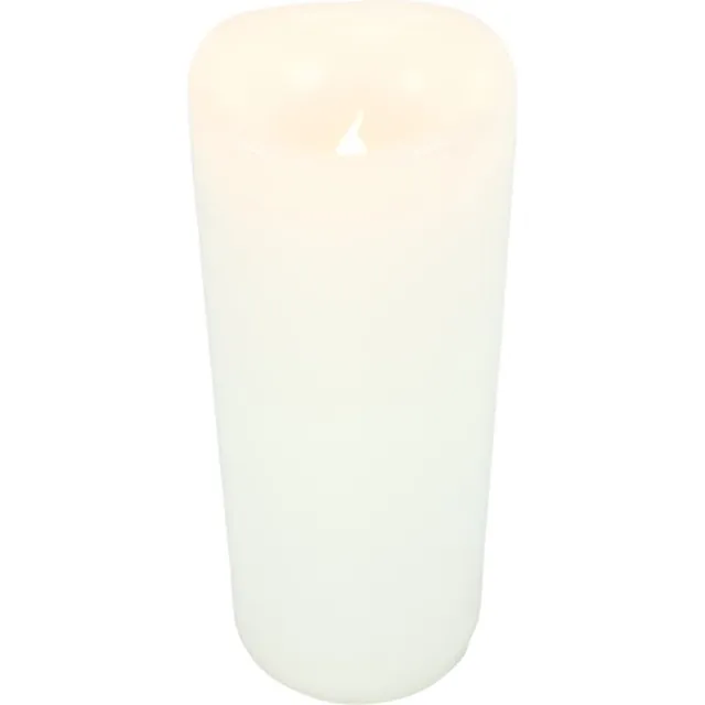 Metz Stompkaars Ø10CM LED ro Metz L wit-L10B10H25CM met timer