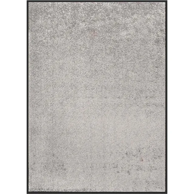 vidaXL Deurmat 60x80 cm grijs