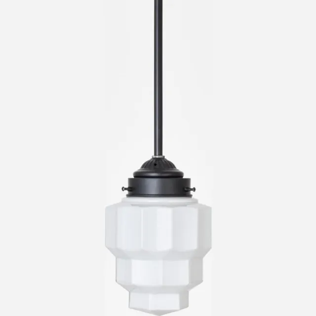 Coloured by Art Hanglamp Empire Moonlight - Art Deco Trade Zwart
