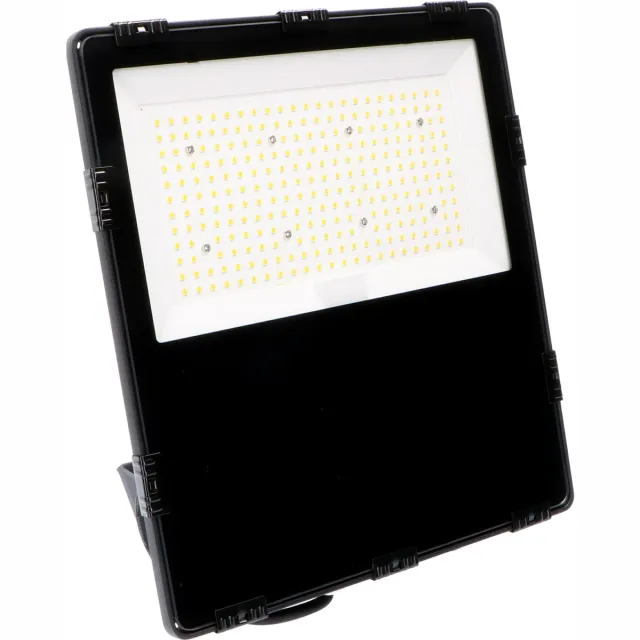 LED's Light Pro Schijnwerper 16000 - Geschikt voor alle weersomstandigheden - Levensduur tot 25 jaar - 100W - Verstraler - Led straler buiten - Schijnwerpers Zwart