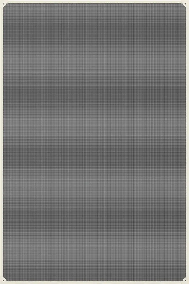 Livn Horraam Vliegenraam Basic Magnetisch 100x150cm wit - Hoogte en breedte onbeperkt inkortbaar - Makkelijk te verwijderen en te herplaatsen - Voor naar buiten draaiend raam