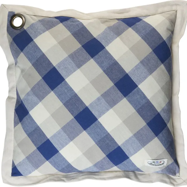 Boerenbont Royal Boch Boerenbont - Royal Boch Kussenhoes 50 cm Blok blauw multicolor
