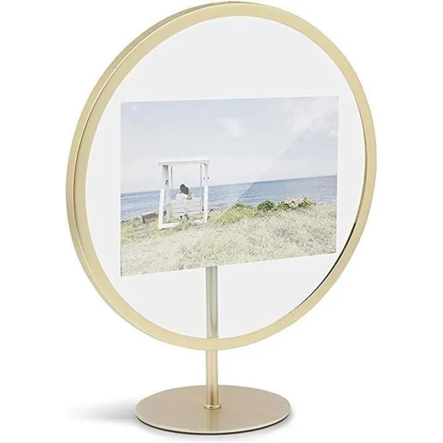Umbra Infinity ronde fotolijst Goud