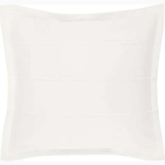 Port Maine Luxe Sierkussenhoes Olivia crème Jacquard gelijnd 50x50cm