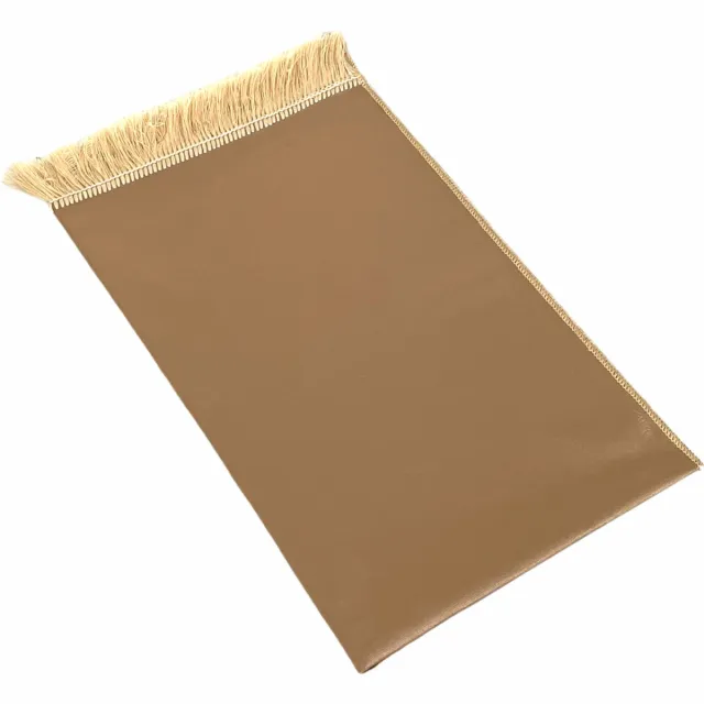 mirac Gebedskleed Fluweel Dun Goud