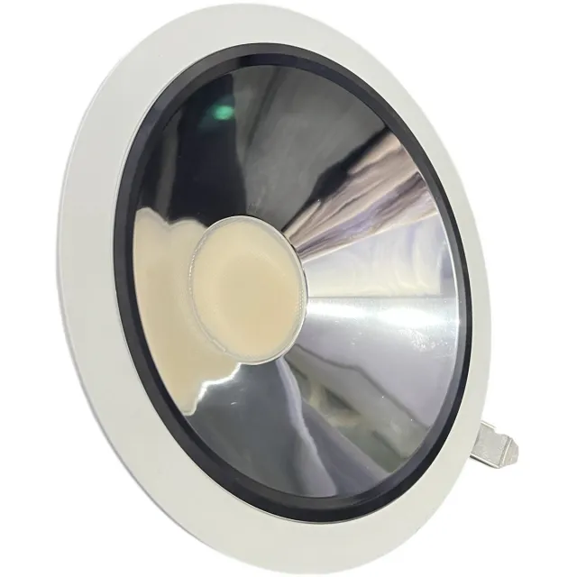 ECO GETIC Downlighter LED Eco-Getic Helena 19,5 w / 25 w 3000 K / 4000 K 1860 / 2500 lumen doorsnede zaaggat 20 cm wit
