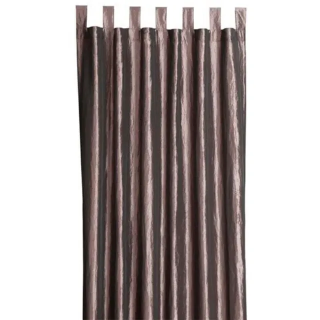 2LIF New York plooiband gordijn bruin 135 cm x 260 cm