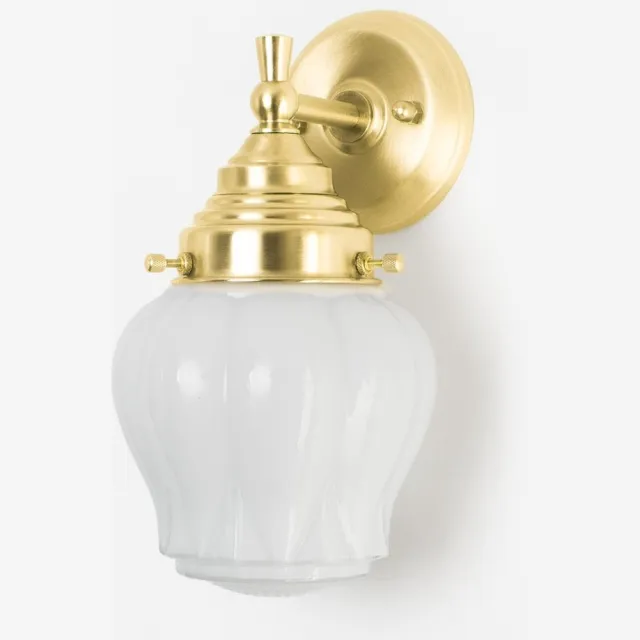 Coloured by Art Wandlamp Eden Royal Messing - Art Deco Trade
