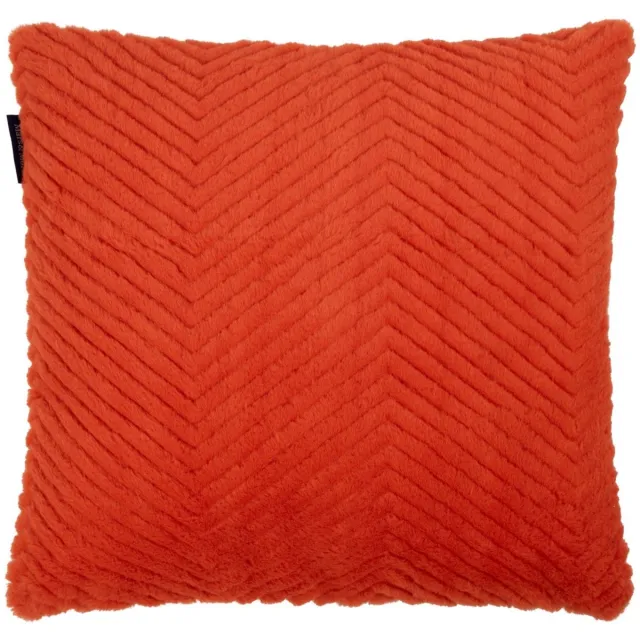 Mars & More Kussen visgraat - sierkussen - oranje - 45 x 45 cm