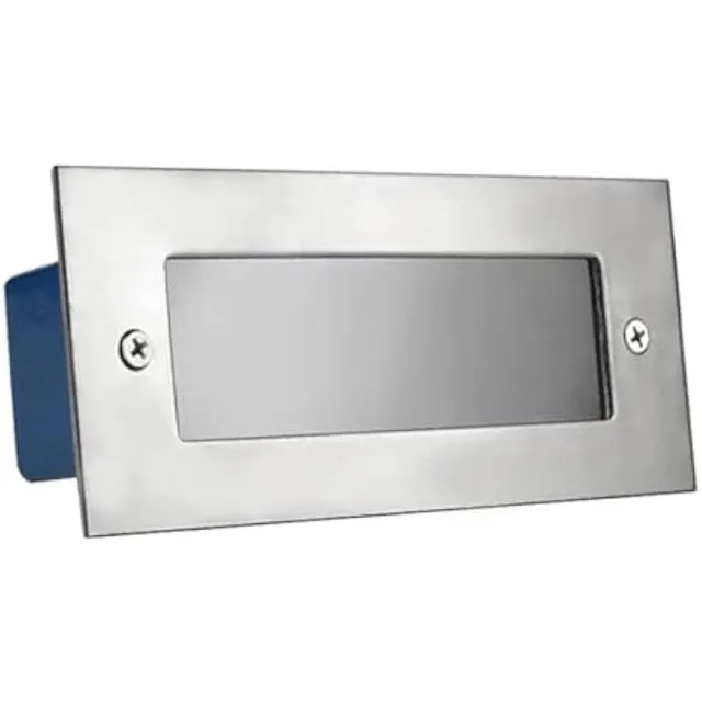 Lediant Inbouw tuinverlichting - inbouw LED spots Geschikt voor buiten, 3W hoek trapverlichting, IP65 waterdichte inbouw wandlampen, Geschikt voor villa tuinverlichting (warm wit licht, 3W-12V).