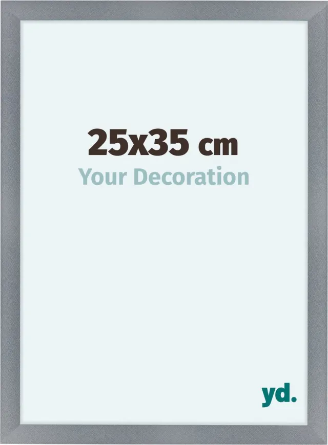 yd. Your Decoration - Fotolijst 25x35 cm - MDF - Aluminium Geborsteld - Como