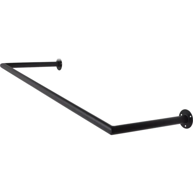 LOFT42 Kyra Wand Kledingrek - Metaal - 90x30x2 Zwart