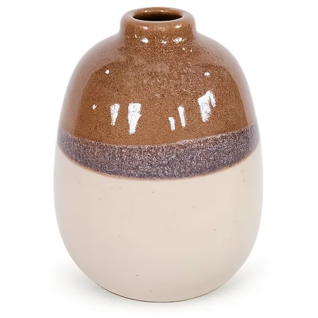 homebound by ky Aardewerk vaasje Loaf Roze