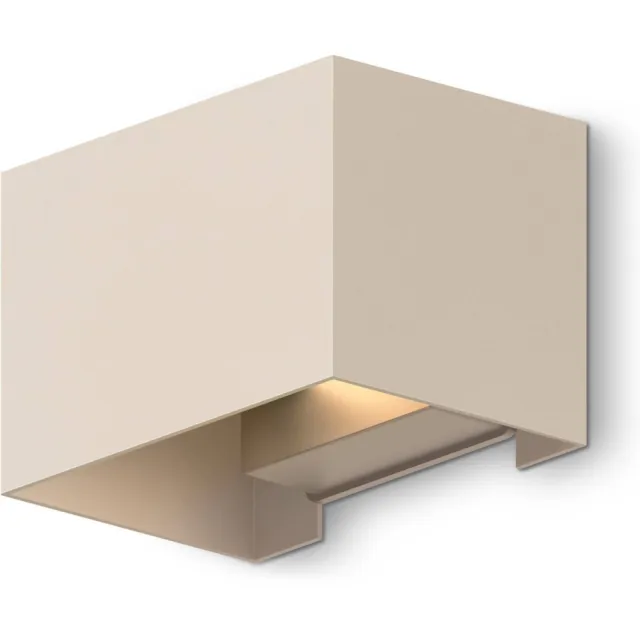 Calex Venice wandlamp – Up & Down – zand