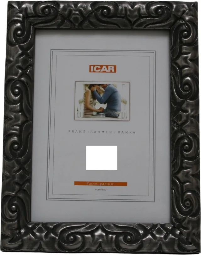 Icar Kunststof Fotolijst EXC Zilver 13x18 cm
