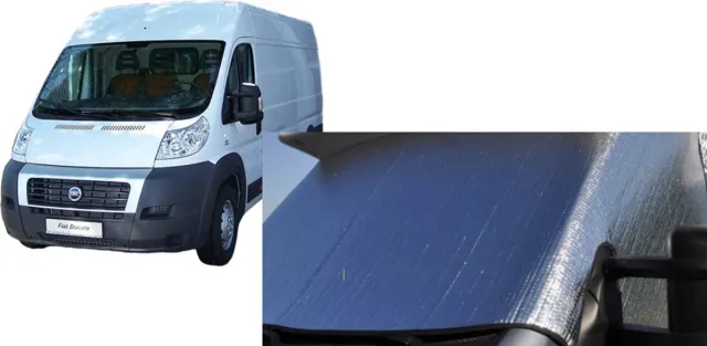 Geschikt voor Fiat Ducato Raamisolatie Buitenzijde Geschikt voor Fiat Ducato 250 Citroen Jumper Peugeot Boxer vanaf 06/2006 grijs