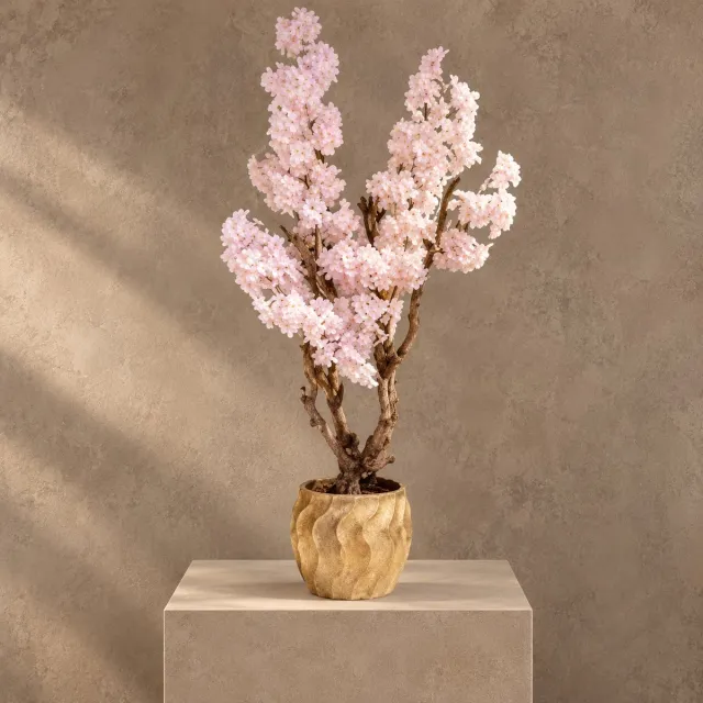Seta Fiori Kunstbloesemboom roze 110 cm – Fluffy – Seta Fiori
