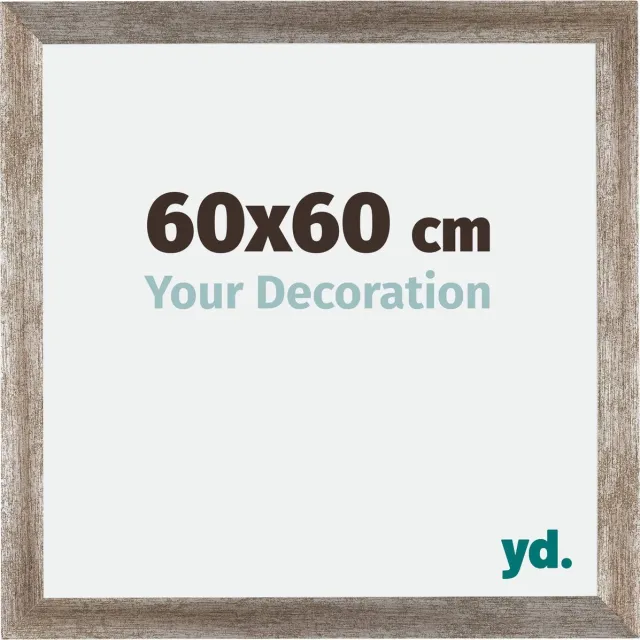 yd. Your Decoration - Fotolijst 60x60 cm - MDF - Metaal Vintage - Mura