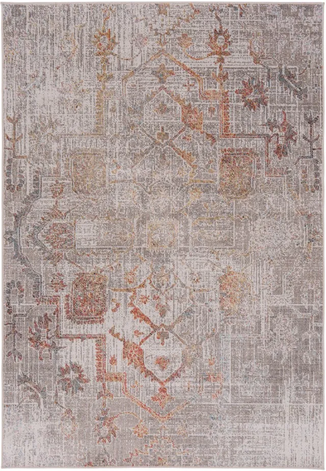Pergamon Lagos Vintage Indoor & Outdoor Vloerkleed Grijs