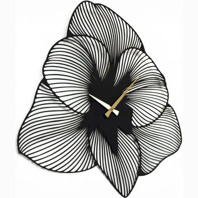 Wallity Aps039 - Wandklok - Zwart
