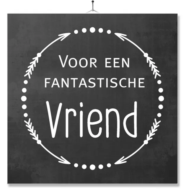 MC Living Tegel Met Opdruk | Geschenk | Kado | Voor een fantastische vriend Multi-Color