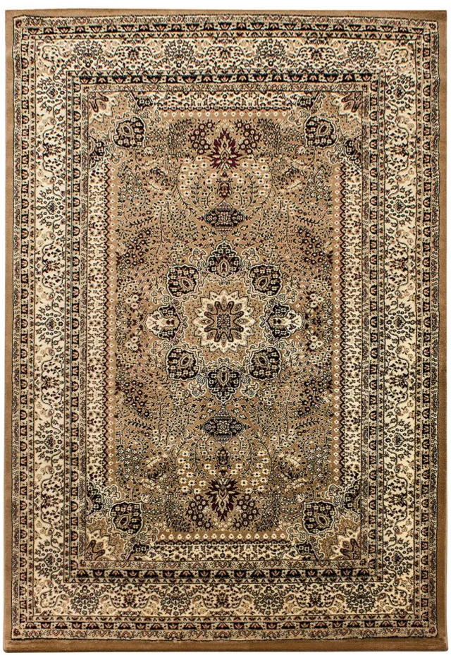 Tapijtenmagazijn Marrakesh – Klassiek Vloerkleed – Beige – Laagpolig & Oosters Design Bruin