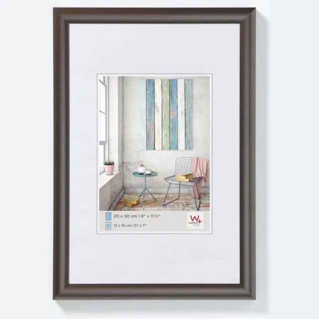 Walther Trendstyle - Kunststof lijst - Fotoformaat 30x45 cm - Staal