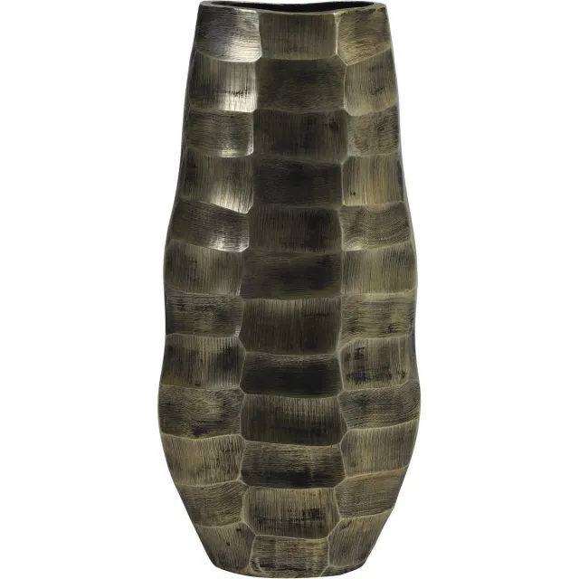 Light & Living Vaas Muka - Brons - 20x11x42cm - Modern