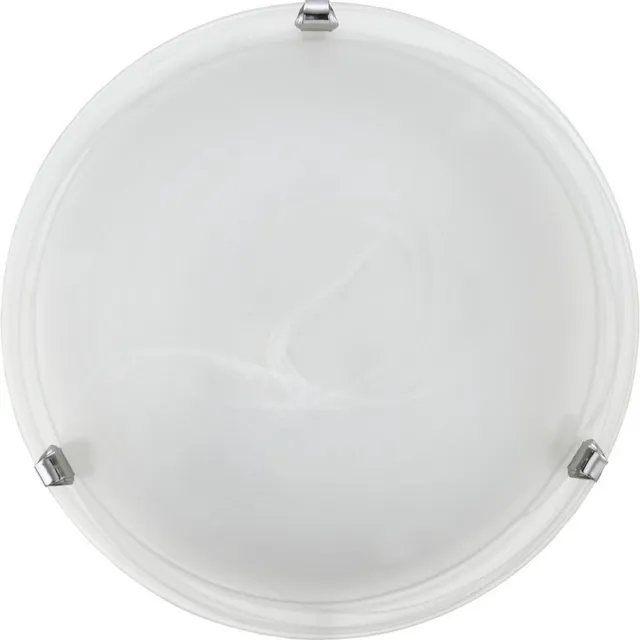 EGLO Salome Plafond- en Wandlamp - E27 - Ø 30 cm - Grijs/Wit