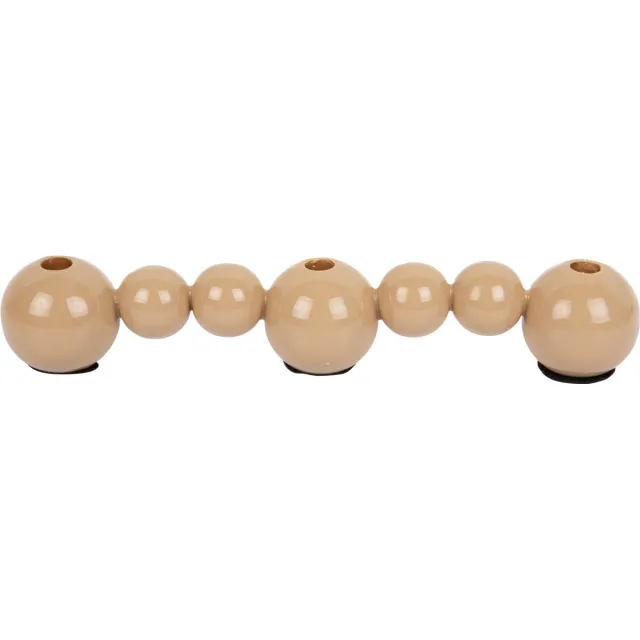 Present Time Kandelaar Bubbles Straight - Bruin - 41x7x7cm - Scandinavisch - IJzer