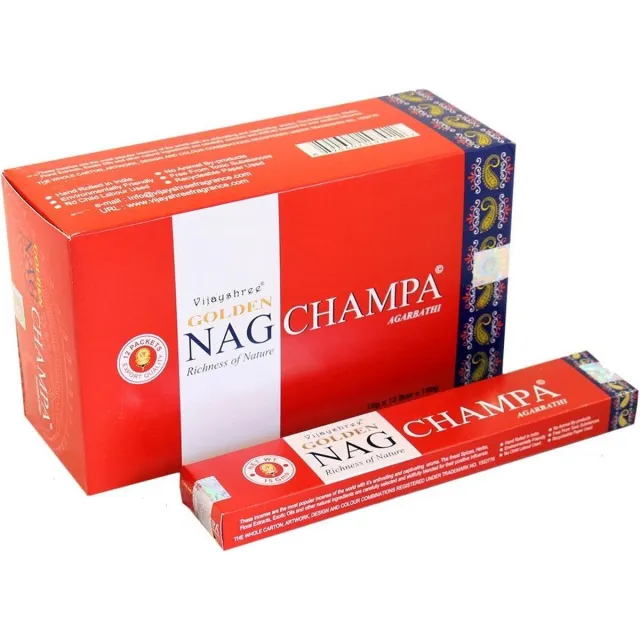 newagenl Golden Nag Champa 12x 15g Zie afbeelding