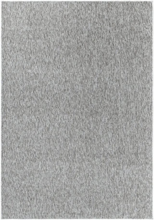 Ayyildiz Kortpolig vloerkleed, effen kleur - lichtgrijs, woonkamerkleed, vilten achterkant, afmeting: 120 cm rond