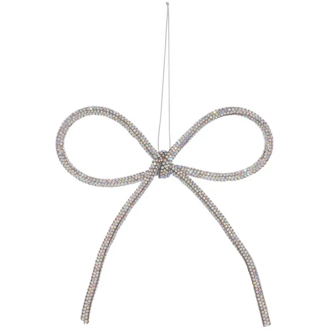 Atmosphera Créateur d'intérieur® SDN METALEN STRIK STRASS 14CM Argent
